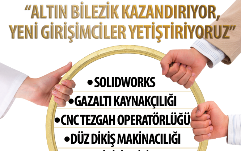 SODES 2012-2 ALTIN BİLEZİK KAZANDIRIYOR, YENİ GİRİŞİMCİLER YETİŞTİRİYORUZ